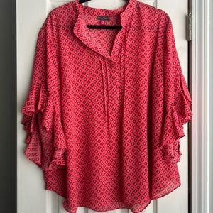 Vince Camuto blouse worn once - beautiful top great for summer 2X plus